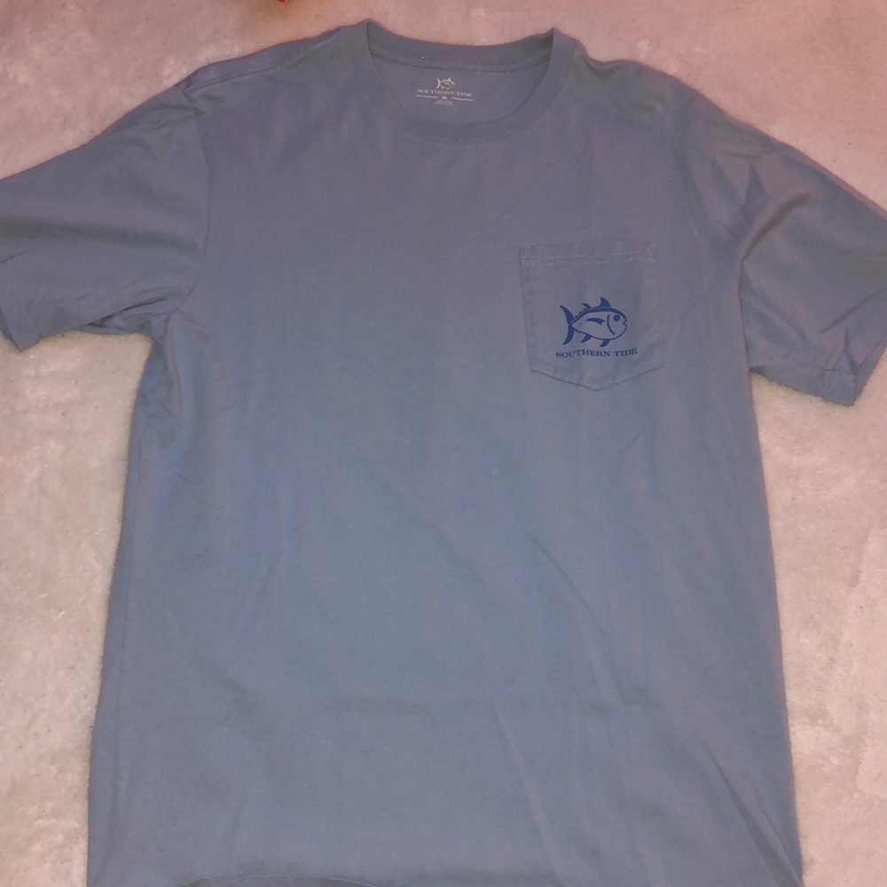 Southern Tide, new, never worn, blue shirt pocket